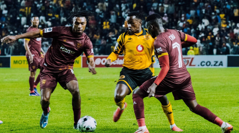Kaizer Chiefs against Stellenbosch FC in the Betway Premiership