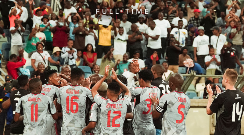 Orlando Pirates Players and Fans Celebrate