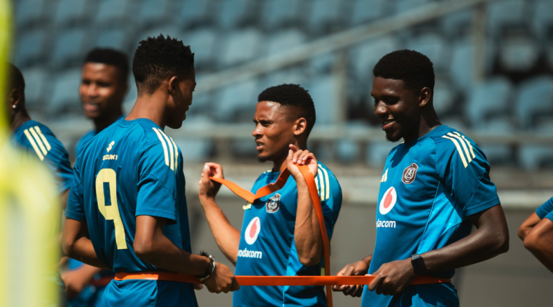 Orlando Pirates training session ahead of Nedbank Cup last 16 match against Casric Stars