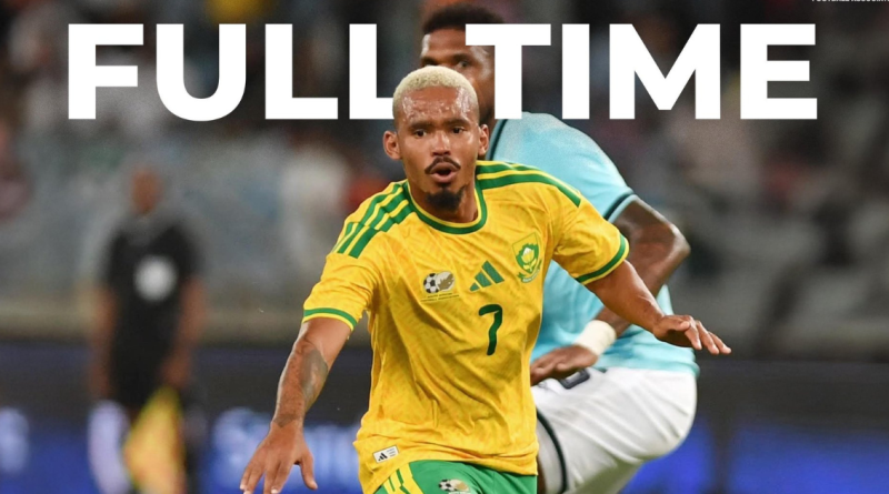 Bafana Bafana held to 1-1 draw by Panama in an international friendly at the Moses Mabhida Stadium (Image Bafana Bafana)