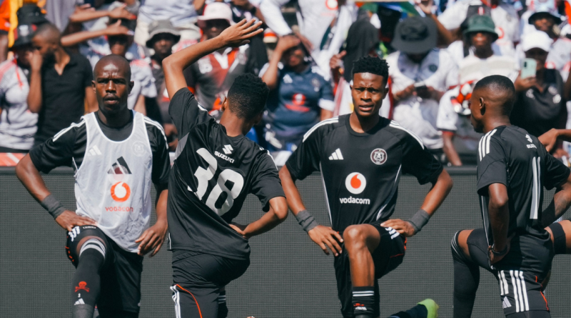 Nkosinathi Sibisi, Relebohile Mofokeng, Yanela Mbuthuma and Tshepang Moremi