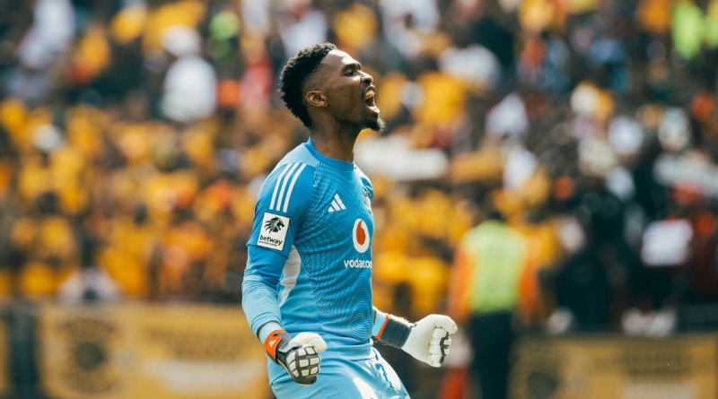 Orlando Pirates goalkeeper Sipho Chaine