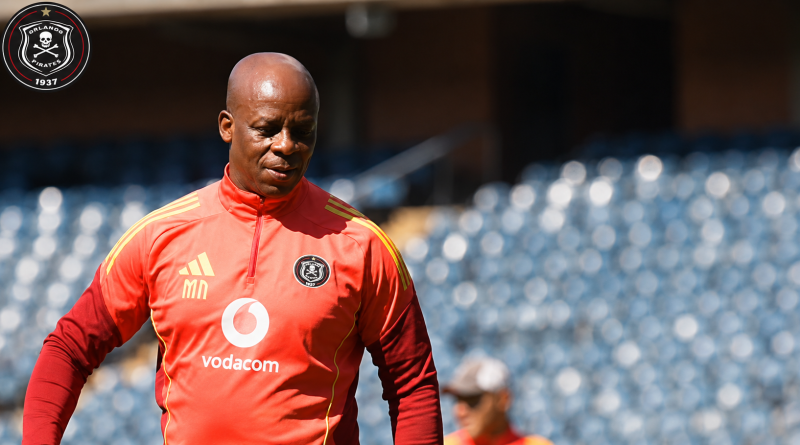 Orlando Pirates assistant coach Mandla Ncikazi says they are aware of the threat posed by Durban City. (Image Orlando Pirates)