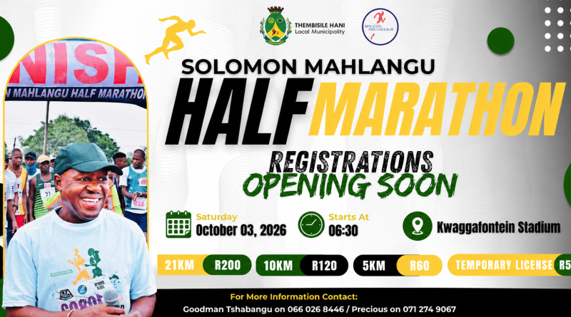 Solomon Mahlangu Half Marathon Returns to Inspire Fitness and Community Spirit (Image: Mkobola Athletics Club)